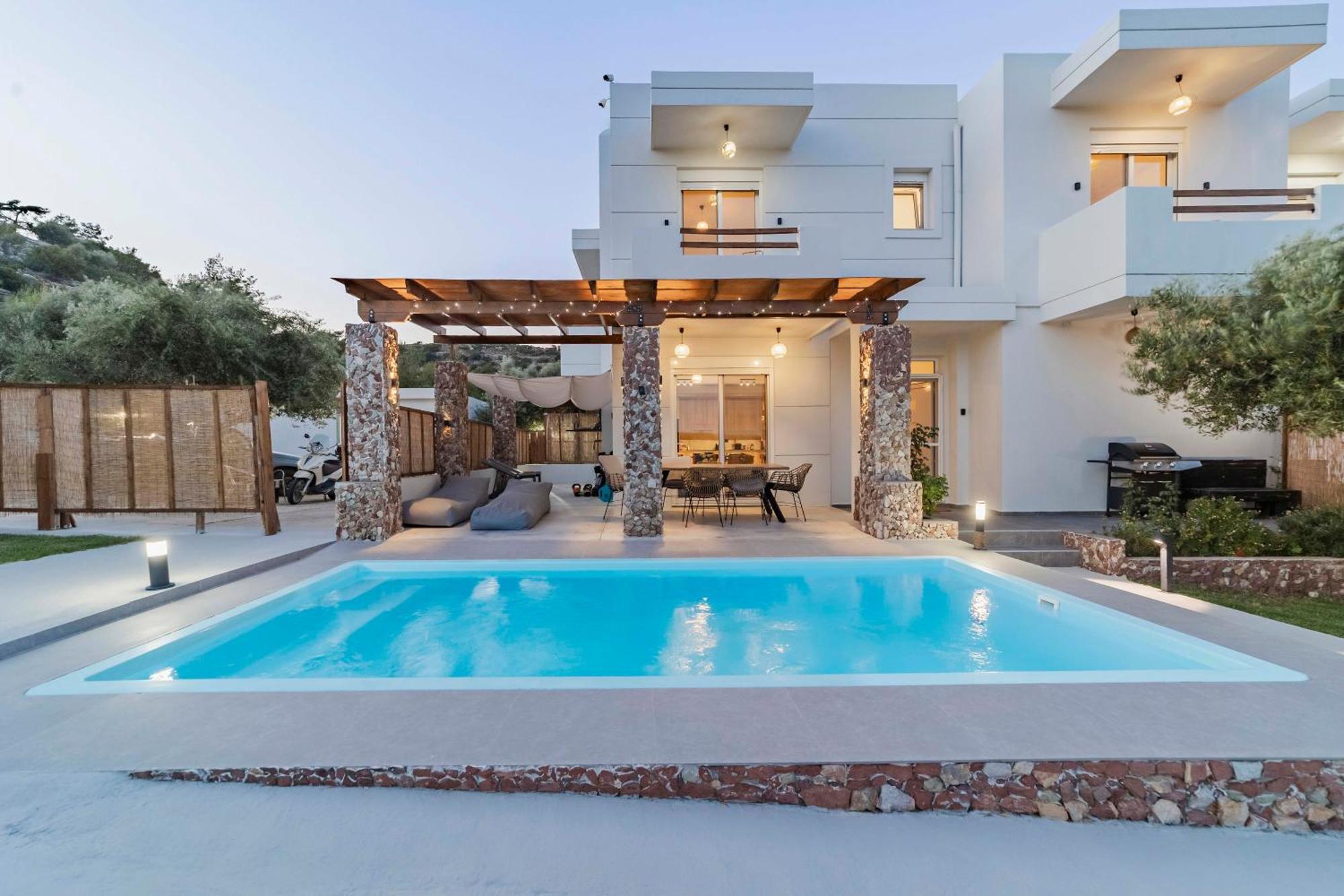 Villa Tranquila Rhodes Psinthos Экстерьер фото